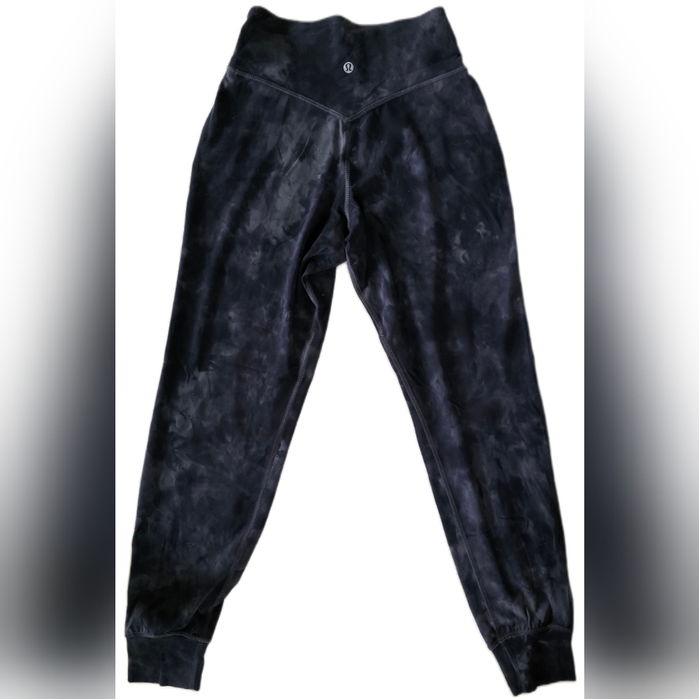 lululemon athletica Black Tie-Dye Leggings